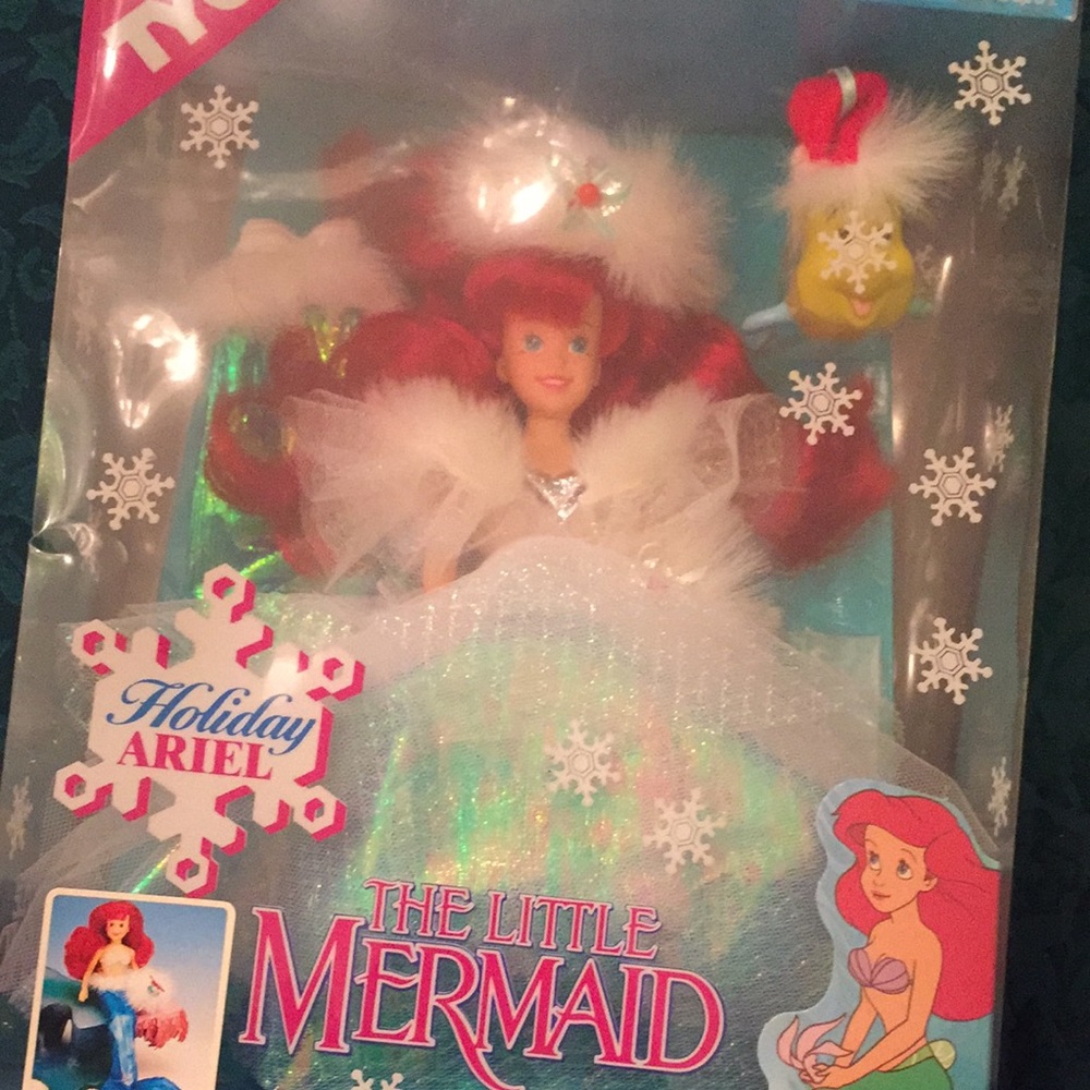 Little mermaid 🧜‍♀️ holiday Barbie